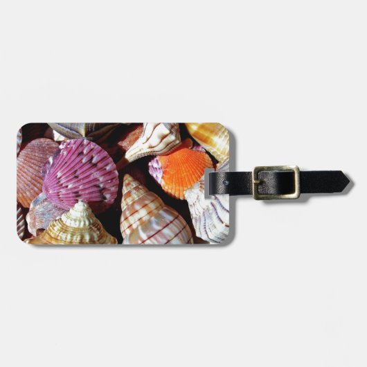 沿岸海海殻パターン ラゲッジタグ (正面横)