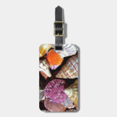 沿岸海海殻パターン ラゲッジタグ (正面縦)