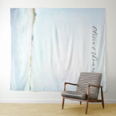 沿岸海航海のビーチ結婚の背景 タペストリー (インサイチュ(横))