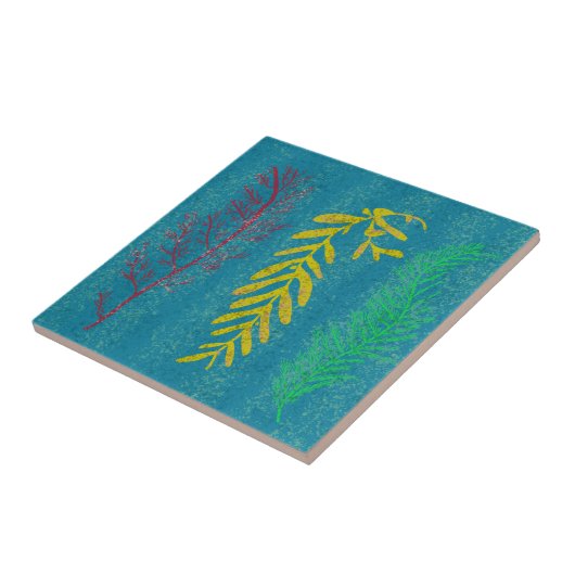 沿岸海藻 タイル (側面)