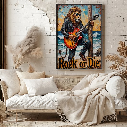 沿岸海面：ライオンの波の歌 ポスター