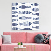 沿岸海魚のキャンバス印刷 キャンバスプリント (インサイチュ (リビング))