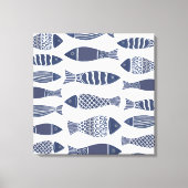 沿岸海魚のキャンバス印刷 キャンバスプリント (正面)