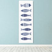 沿岸海魚 キャンバスプリント (インサイチュ (ウッドフロア))