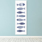 沿岸海魚 キャンバスプリント (インサイチュ (ウッドフロア))