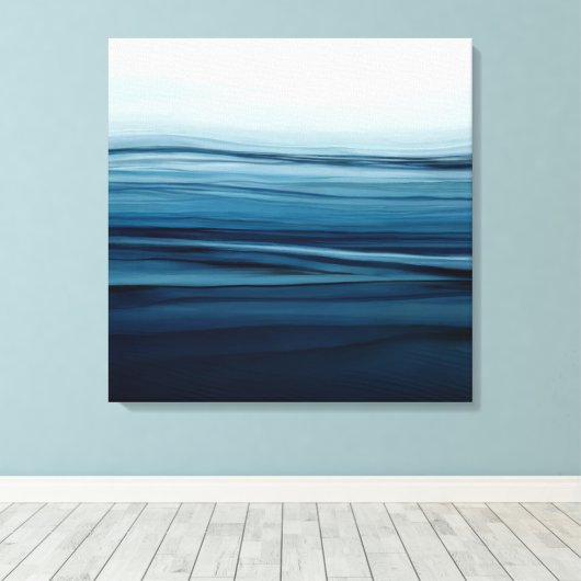 沿岸海 キャンバスプリント (インサイチュ (ウッドフロア))