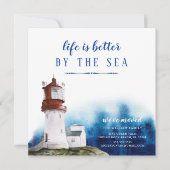 沿岸灯台の移動発表 招待状 (正面)