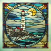 沿岸灯台ステンドガフェイクラス ウィンドウサイン (シート3)
