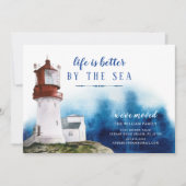 沿岸灯台移住のお知らせ 招待状 (正面)