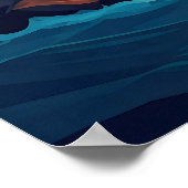 沿岸灯台 ポスター (角)