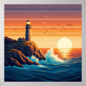 沿岸灯台 ポスター (正面)