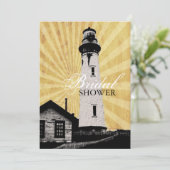 沿岸灯航海の台ブライダルシャワー 招待状 (スタンド正面)