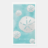 沿岸熱帯砂ドルターコイズ水色 (正面)