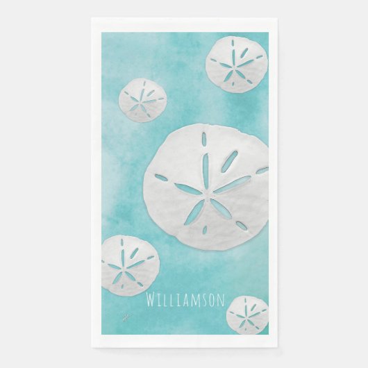 沿岸熱帯砂ドルターコイズ水色 (正面)