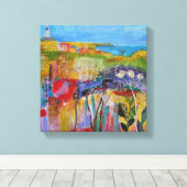 沿岸牧草地2013 キャンバスプリント (インサイチュ (ウッドフロア))