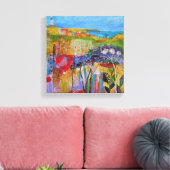 沿岸牧草地2013 キャンバスプリント (インサイチュ (リビング))