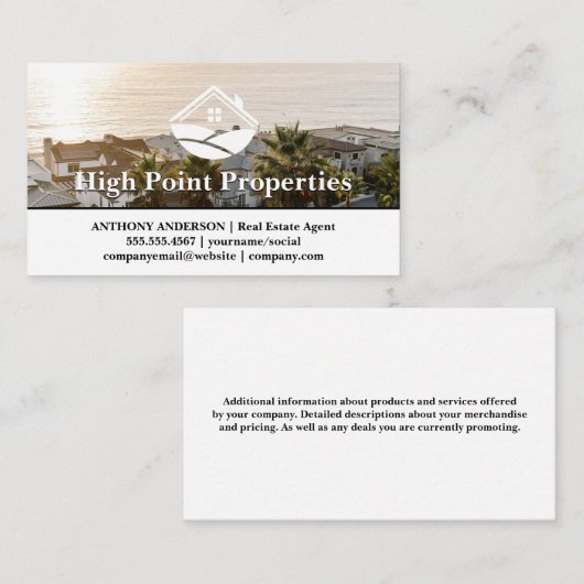 沿岸特性 |実在財産 名刺 (正面/裏面)