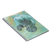 沿岸生活美しいマナティー |ノートブック ノートブック (右側)