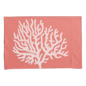 沿岸白海の珊瑚及び珊瑚のピンク 枕カバー (正面右)