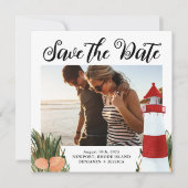 沿岸目的地ウェディングフォトブラック セーブザデート (正面)