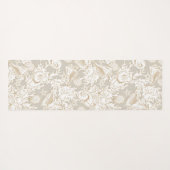 沿岸砂ビーチシェルモノグラムヨガマット ヨガマット (裏面(横))