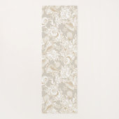 沿岸砂ビーチシェルモノグラムヨガマット ヨガマット (裏面)