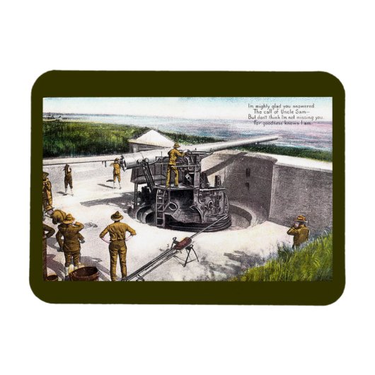 沿岸砲兵 マグネット (横)