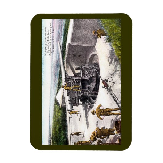 沿岸砲兵 マグネット (縦)