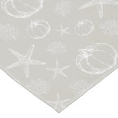 沿岸秋パンプキンシーシェル ショートテーブルランナー (コーナー)