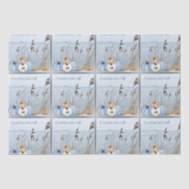 沿岸秋ブルーとホワイトカボチャとヒトデ 薄葉紙