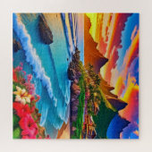 沿岸素晴らしの風景 ジグソーパズル (横)