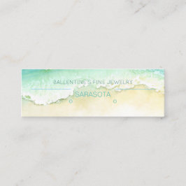 沿岸素晴らしジュエリーイヤリングディスプレイ スキニー名刺