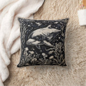 沿岸素朴アールヌーボードルフィンアンダーウォーター クッション (ブランケット)