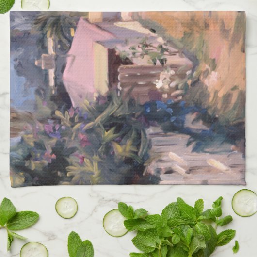 沿岸細道 キッチンタオル (折り畳み)