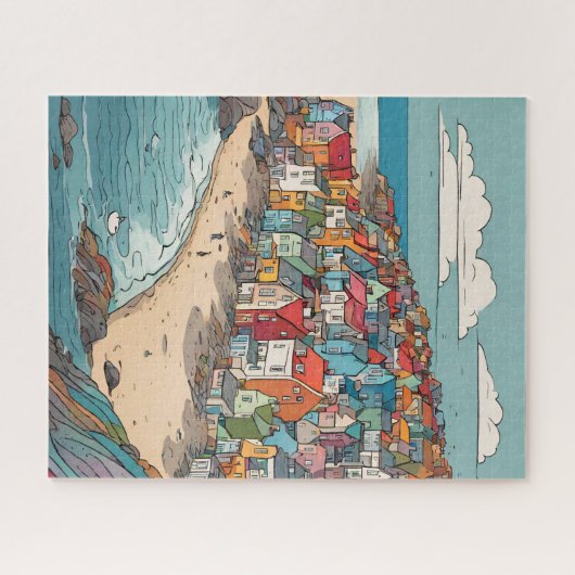 沿岸至福 ジグソーパズル (横)