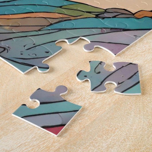 沿岸至福 ジグソーパズル (側面)