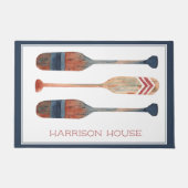 沿岸航海のビーチオールパーソナライズされた ドアマット (正面)