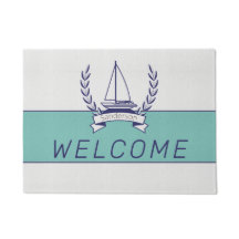 沿岸航海の帆船ティール（緑がかった色）ブルーネイビーサマー