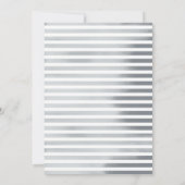 沿岸航海の帆船結婚式招待状 招待状 (裏面)