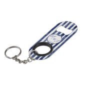 沿岸航海の結婚の キーホルダー栓抜き (正面アングル)