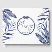 沿岸航海の結婚の ゲストブック (正面)