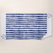 沿岸航海の結婚の ビーチタオル (正面)