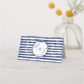 沿岸航海の結婚の プレイスカード (裏面)