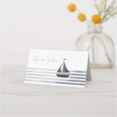 沿岸航海の結婚座席表 プレイスカード (裏面)