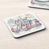 沿岸航海の船テーマ「ナウティを得よう」 コースター (左側)