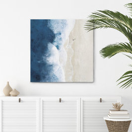 沿岸航空ビーチサンドキャンバスプリント キャンバスプリント