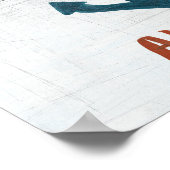 沿岸芸術 |いかり 遠くに ポスター (角)