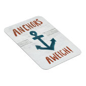 沿岸芸術 |いかり 遠くに マグネット (右側)