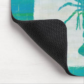 沿岸芸術|の水のロブスター マウスパッド (コーナー)