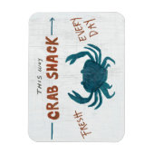 沿岸芸術 |カニ小屋 マグネット (縦)